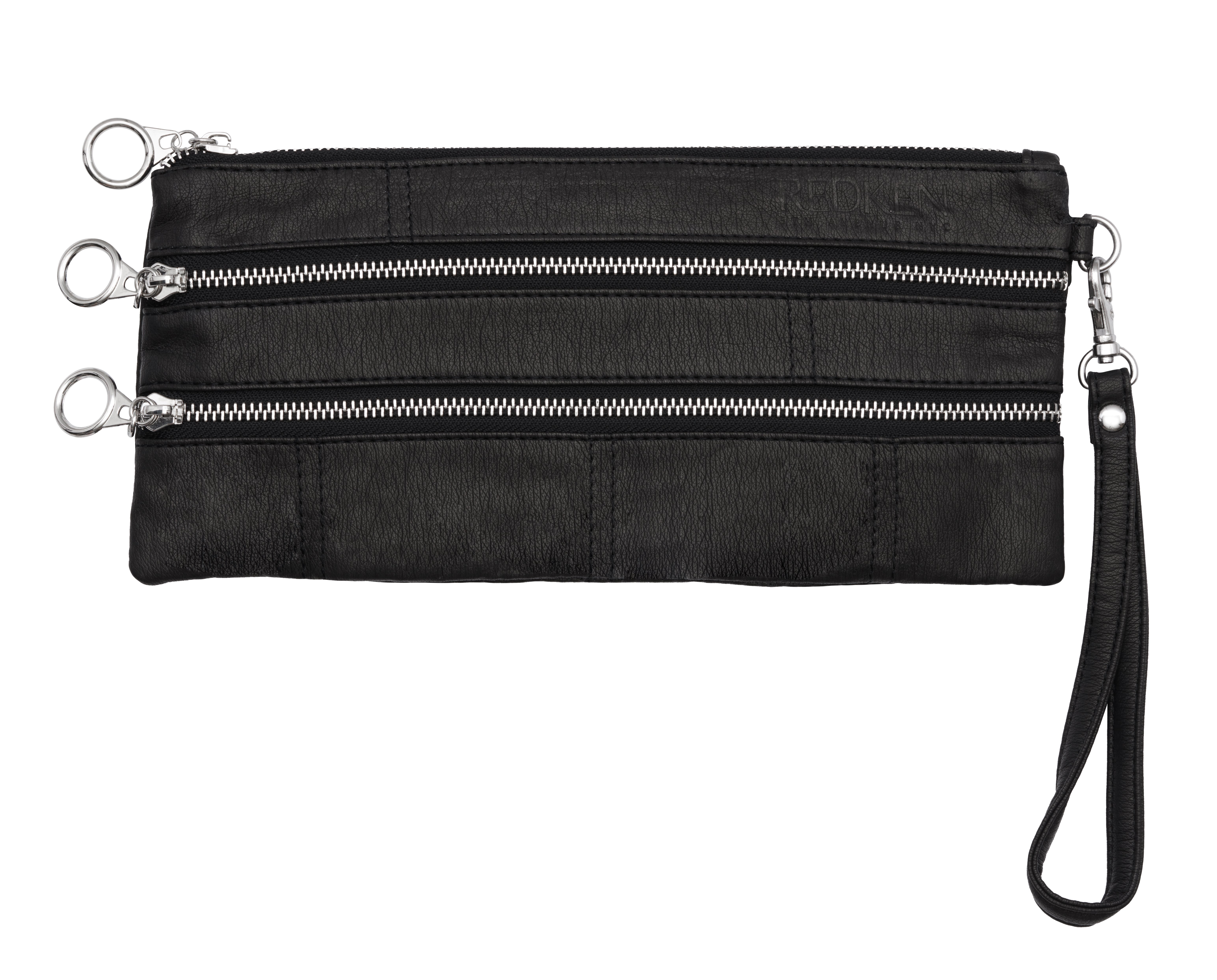 Redken Black Wristlet Bag In White